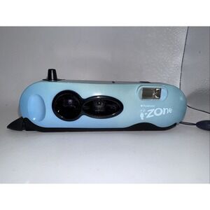 Polaroid  i-Zone Blue Instant Film Pocket Camera & Wrist Strap
